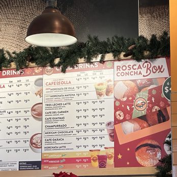 La Monarca Bakery & Cafe - menu - Coffee & Tea Near Me - Los Angeles, California