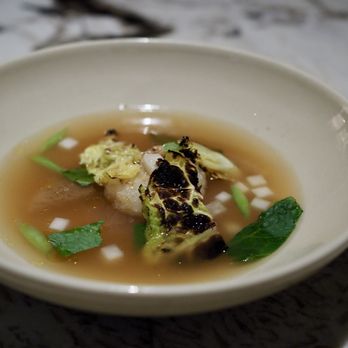 Mister Jiu's - Daikon, horseradish, angelica root, and supreme broth soup - Chinese Near Me - San Francisco, California Mister Jiu's - Daikon, horseradish, angelica root, and supreme broth soup - Chinese Near Me - San Francisco, California