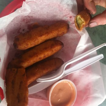 Our Deck Down Under - Fried pickles! - Seafood Near Me - Port Orange, Florida Our Deck Down Under - Fried pickles! - Seafood Near Me - Port Orange, Florida