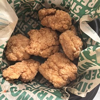 Wingstop - No sauce at all and I asked for bone in - Chicken Wings Near Me - Arvada, Colorado