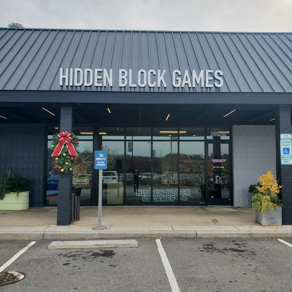 Hidden Block Games Logo
