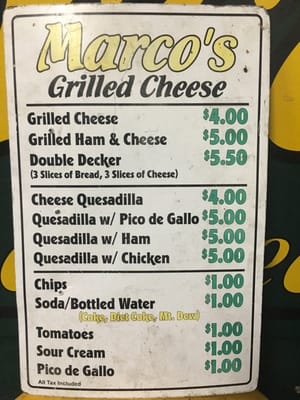 Menu photo 5 Marco’s Grilled Cheese Iowa City, IA