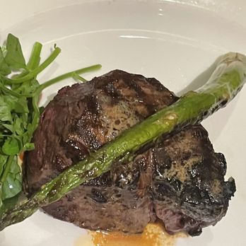 The Capital Grille - 10oz Filet Mignon and Grilled Asparagus with Lemon Mosto - Steakhouses Near Me - Hartford, Connecticut The Capital Grille - 10oz Filet Mignon and Grilled Asparagus with Lemon Mosto - Steakhouses Near Me - Hartford, Connecticut