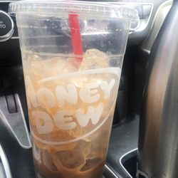Honey Dew Donuts - Is this light ice!?!  NO!