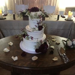 Even Batter - Wedding cake for my big day! It was beautiful and delicious!