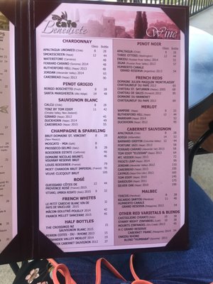 Menu photo 1 Cafe Benedicte Houston, TX