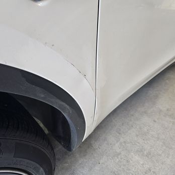 East Bay Dents - 2023 Tesla Y: Before - Mobile Dent Repair Near Me