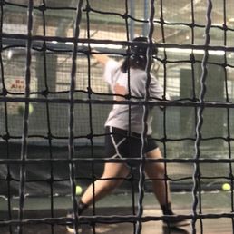 Softball 55 mph cage. Softball 55 mph cage.