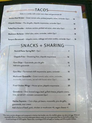 Menu photo 3 El Loco at Slip Inn Sydney, NSW Menu photo 3 El Loco at Slip Inn Sydney, NSW