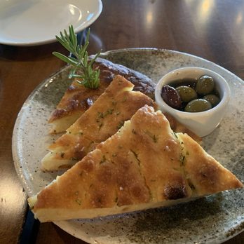 Avanti Restaurant - Focaccia and olives - New American Near Me - Santa Cruz, California Avanti Restaurant - Focaccia and olives - New American Near Me - Santa Cruz, California
