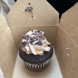 Salted Carmel cupcake Salted Carmel cupcake