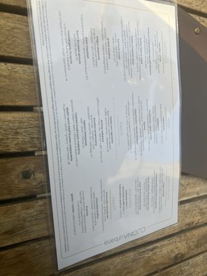 Menu photo 1 Cucina Urbana San Diego, CA