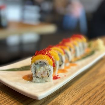 Ki-Isu Japanese Restaurant - Sweet mango roll - Japanese Near Me - Vancouver, British Columbia Ki-Isu Japanese Restaurant - Sweet mango roll - Japanese Near Me - Vancouver, British Columbia