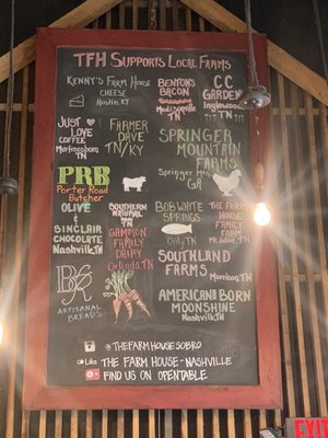 Menu photo 3 The Farm House Nashville, TN Menu photo 3 The Farm House Nashville, TN