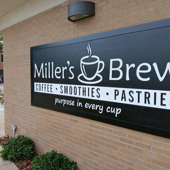 Millers Brew - a sign for millers brew - Coffee & Tea Near Me - Fayetteville, North Carolina Millers Brew - a sign for millers brew - Coffee & Tea Near Me - Fayetteville, North Carolina