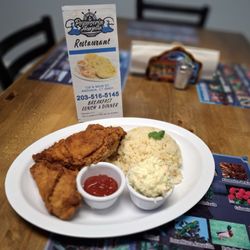 Pupuseria Acajutla - Pollo campero reseta de familia