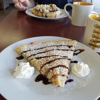 Café Ciboulette - Strawberries and Chocolate Crepe - Coffee & Tea Near Me - Denver, Colorado Café Ciboulette - Strawberries and Chocolate Crepe - Coffee & Tea Near Me - Denver, Colorado