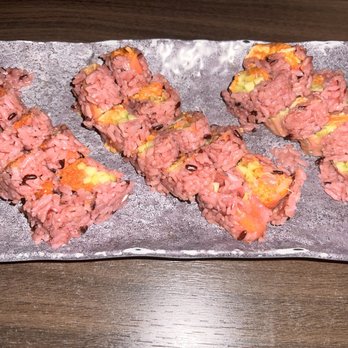 Harumi - Spicy Blue Fin Tuna Roll Spicy Nova Scotian Tuna Roll Spicy yellowtail roll - Japanese Near Me - Phoenix, Arizona