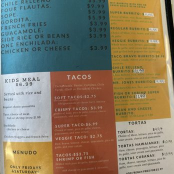 El Taco Bravo Restaurant - menu - Mexican Near Me - King City, California El Taco Bravo Restaurant - menu - Mexican Near Me - King City, California