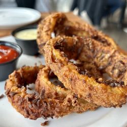 Old Canal Smoke House - Coconut Onion Rings - half order