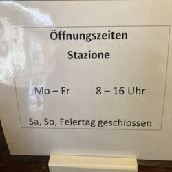 Espresso Stazione - Korrekte Öffnungszeiten