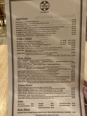Menu photo 1 Vittorio's Pizza & Pasta Cypress, TX Menu photo 1 Vittorio's Pizza & Pasta Cypress, TX