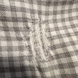 Tide Cleaners - Boca Raton - HUGE hole in right sleeve of Ralph Lauren shirt.