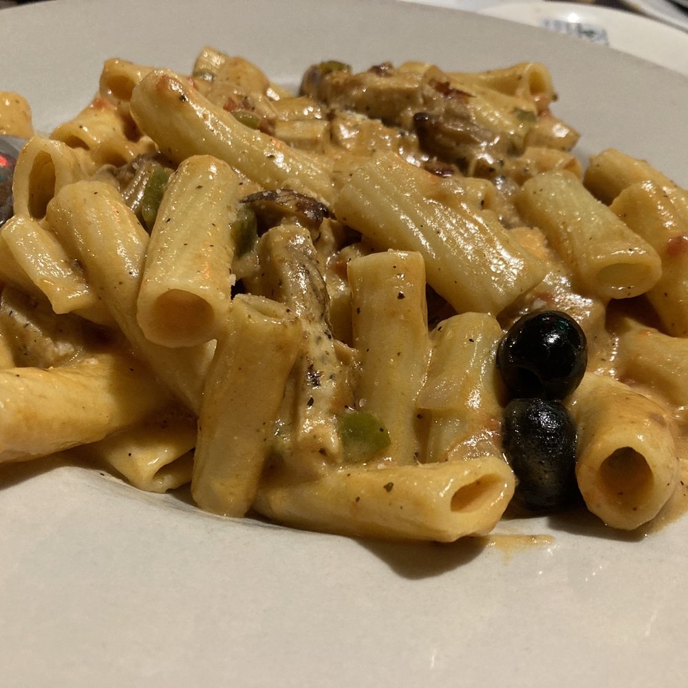Chicken and Riggies. Chicken and Riggies.