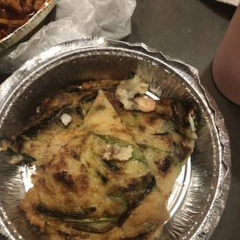 DuBu - Seafood pancake - Korean Near Me - Elkins Park, Pennsylvania