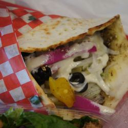 Little Lebanon - Manakeesh zaatar ($4.25 loaded)
