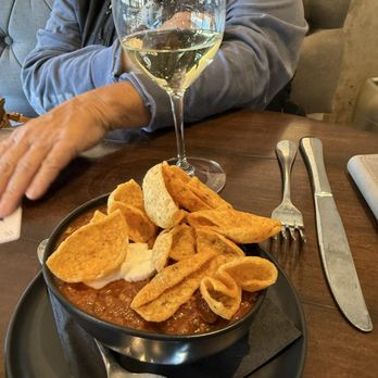 Deep Roots Wine + Kitchen - Fantastic chili made in house - Beer, Wine & Spirits Near Me - Woodstock, Georgia
