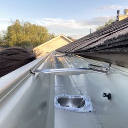 Great Dane Gutters and More - Gutter run with downspout