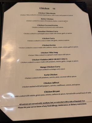 Menu photo 3 India House Sandy, UT