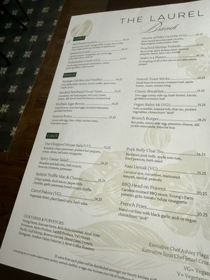 Menu photo 2 The Laurel West Hartford, CT Menu photo 2 The Laurel West Hartford, CT