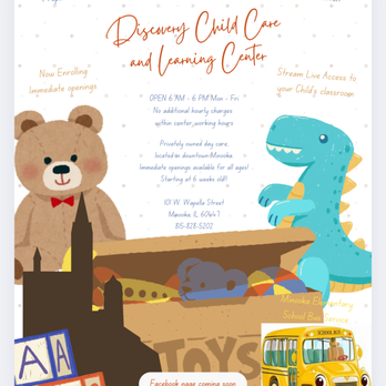 Discovery Child Care - Child Care & Day Care Near Me - Minooka, Illinois Discovery Child Care - Child Care & Day Care Near Me - Minooka, Illinois