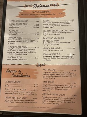 Menu photo 1 Don Ruben's Mexican Food Surprise, AZ