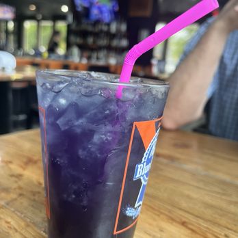 Tavern On The Hill 305 - I asked for a "purple drink" and got this rum based beauty! (It was the drink of the day). - Burgers Near Me - Winthrop, Maine Tavern On The Hill 305 - I asked for a "purple drink" and got this rum based beauty! (It was the drink of the day). - Burgers Near Me - Winthrop, Maine