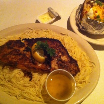 Lighthouse Restaurant - Blackened snapper with garlic herb pasta - Seafood Near Me - Grand Isle, Louisiana Lighthouse Restaurant - Blackened snapper with garlic herb pasta - Seafood Near Me - Grand Isle, Louisiana
