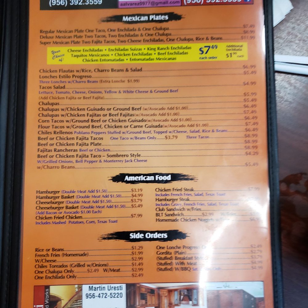 Papa Joe's Cafe - More of the menu at Papa Joe's - American Near Me - Mercedes, Texas Papa Joe's Cafe - More of the menu at Papa Joe's - American Near Me - Mercedes, Texas