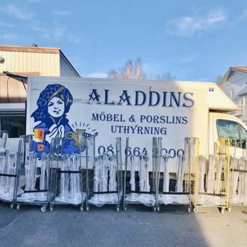 Aladdins Uthyrning - Hyr allt till festen! Även försäljning av bl.a. möbler, entréstolpar, is mm - Local Services Near Me - Stockholm, Alberta Aladdins Uthyrning - Hyr allt till festen! Även försäljning av bl.a. möbler, entréstolpar, is mm - Local Services Near Me - Stockholm, Alberta