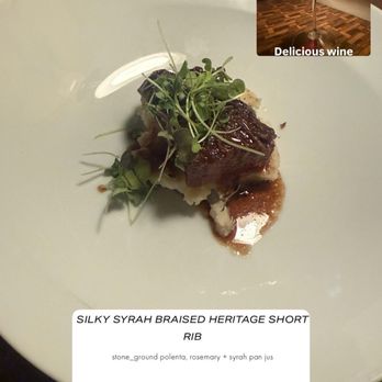 Local - syrah braised heritage beef short rib - New American Near Me - Dallas, Texas Local - syrah braised heritage beef short rib - New American Near Me - Dallas, Texas