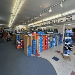 Hansons Running Shop - They are open Labor Day weekend and day.