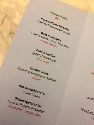 Menu photo 2 Nikay Oslo, 03