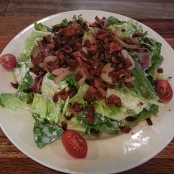 Blue Line Pizza - Bacon and blue salad. - Pizza Near Me - Mountain View, California