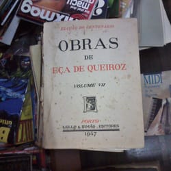 Fígaro Livros Usados - Uma das raridades vendidas no Sebo