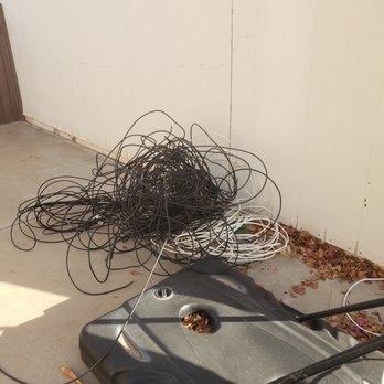 Cox - I had to pull it out of the trash can to be able to fill my can up with my own trash for pickup - Internet Service Providers Near Me - Phoenix, Arizona