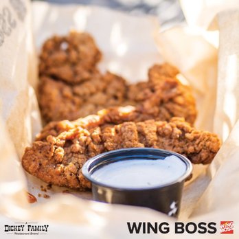Wing Boss - a basket of fried chicken with a side of blue sauce - Food Delivery Services Near Me - Wesley Chapel, Florida Wing Boss - a basket of fried chicken with a side of blue sauce - Food Delivery Services Near Me - Wesley Chapel, Florida