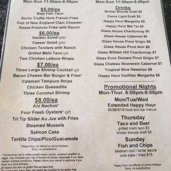 Oceanside Broiler - Happy hour menu as of 10/19/20 - Seafood Near Me - Oceanside, California Oceanside Broiler - Happy hour menu as of 10/19/20 - Seafood Near Me - Oceanside, California