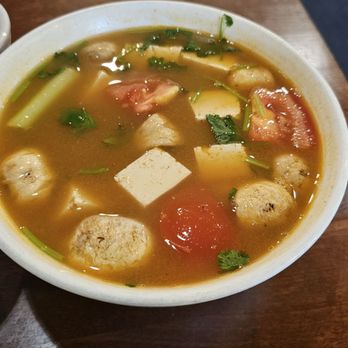 Moo Dang - Tom Yum Soup - Thai Near Me - Reno, Nevada