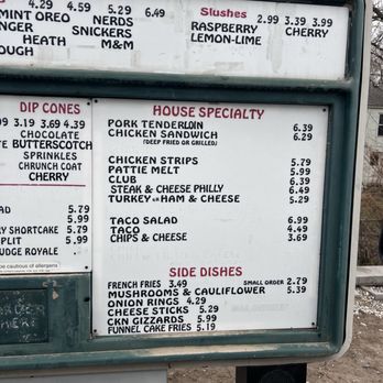 Dairy Twist - Menu - Ice Cream & Frozen Yogurt Near Me - Bellevue, Nebraska